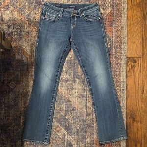 Vigoss New York Women's Medium Blue Bootcut Jeans